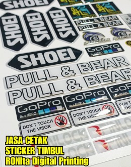 Sticker Timbul Resin RONIta